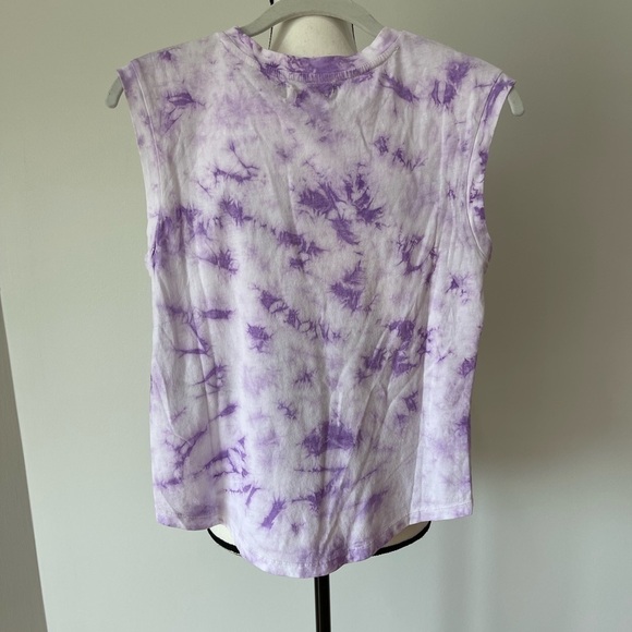 Love for Humanity sleeveless tie dye shirt in a size small NWT novelty casual - Picture 8 of 11
